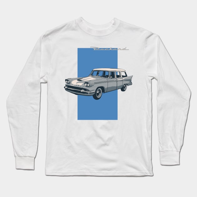 Packard Wagon Long Sleeve T-Shirt by Joshessel